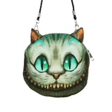 New Cute Women Shoulder Bag Cat Face Cartoon Print Zipper Closure Messenger Clutch Coin Purse Bag